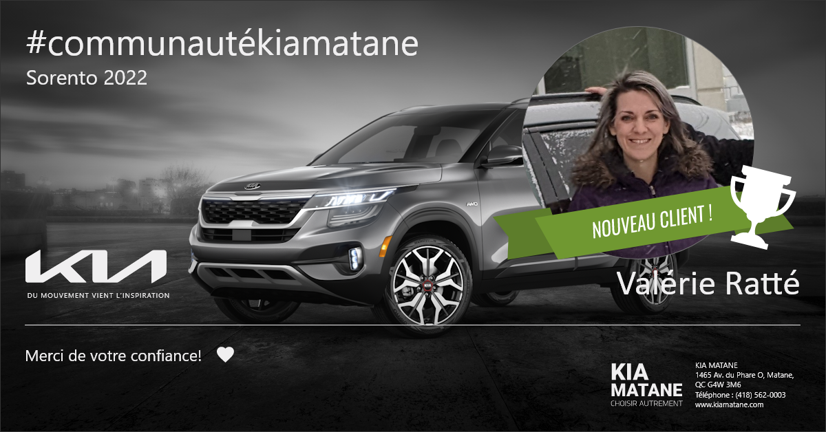 Communauté Sorento Kia Matane