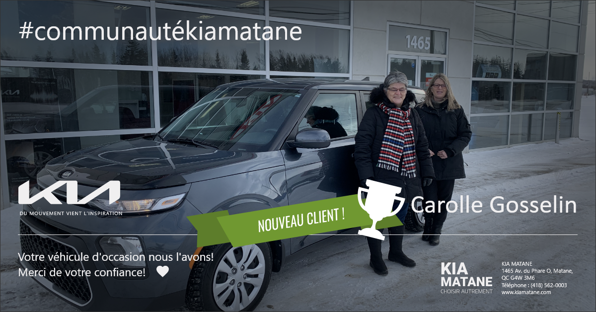 Communauté Occasion Kia Matane