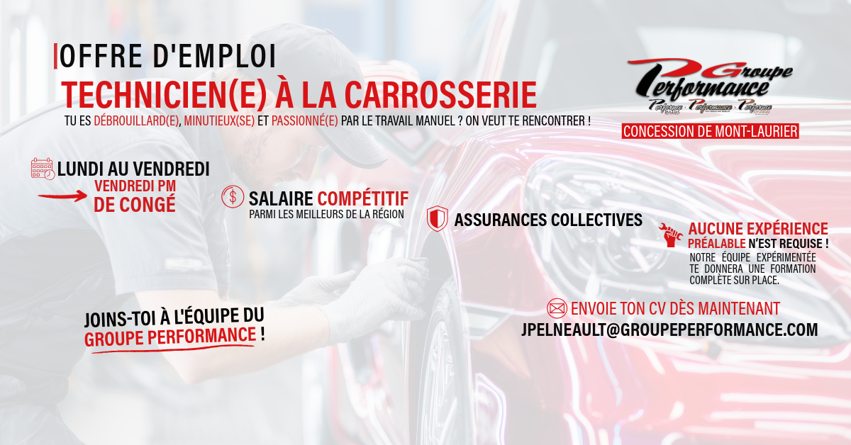 Technicien(ne) à la carrosserie