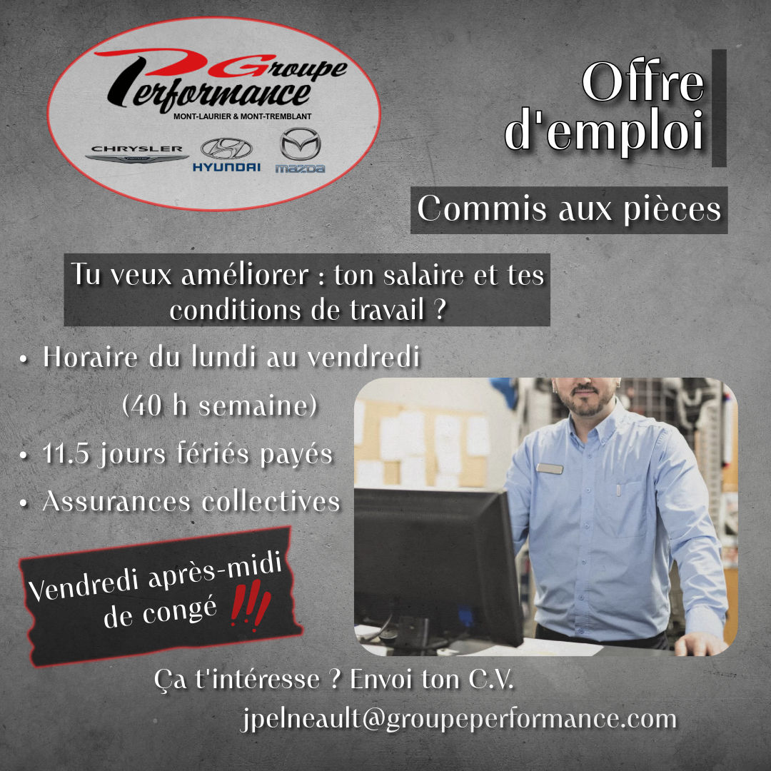 Commis aux pièces