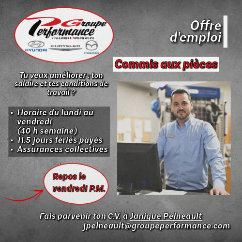 Commis aux pièces