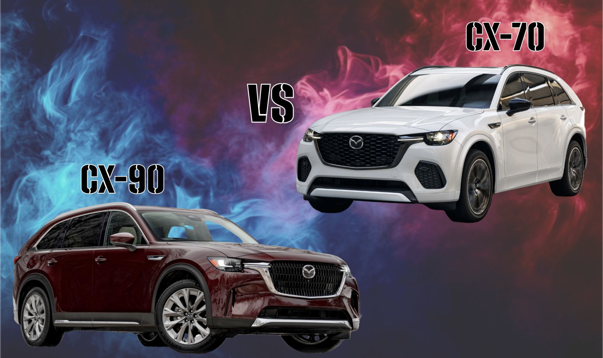 Mazda CX-70 vs CX-90 Comparison: Discover the Differences