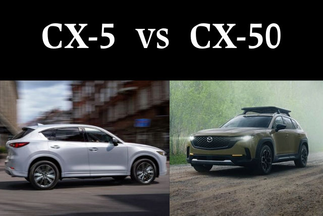 Mazda CX-5 2024 vs Mazda CX-50 2024: Which Mazda SUV Should You Choose?