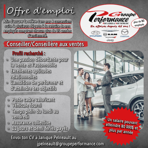 Conseiller/Conseillère aux ventes