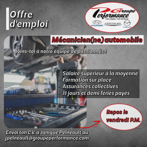 Mécanicien(ne) automobile