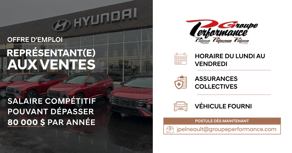 Représentant(e) aux ventes