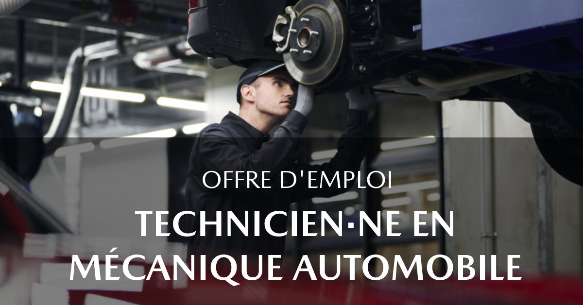 Technicien·ne en mécanique automobile