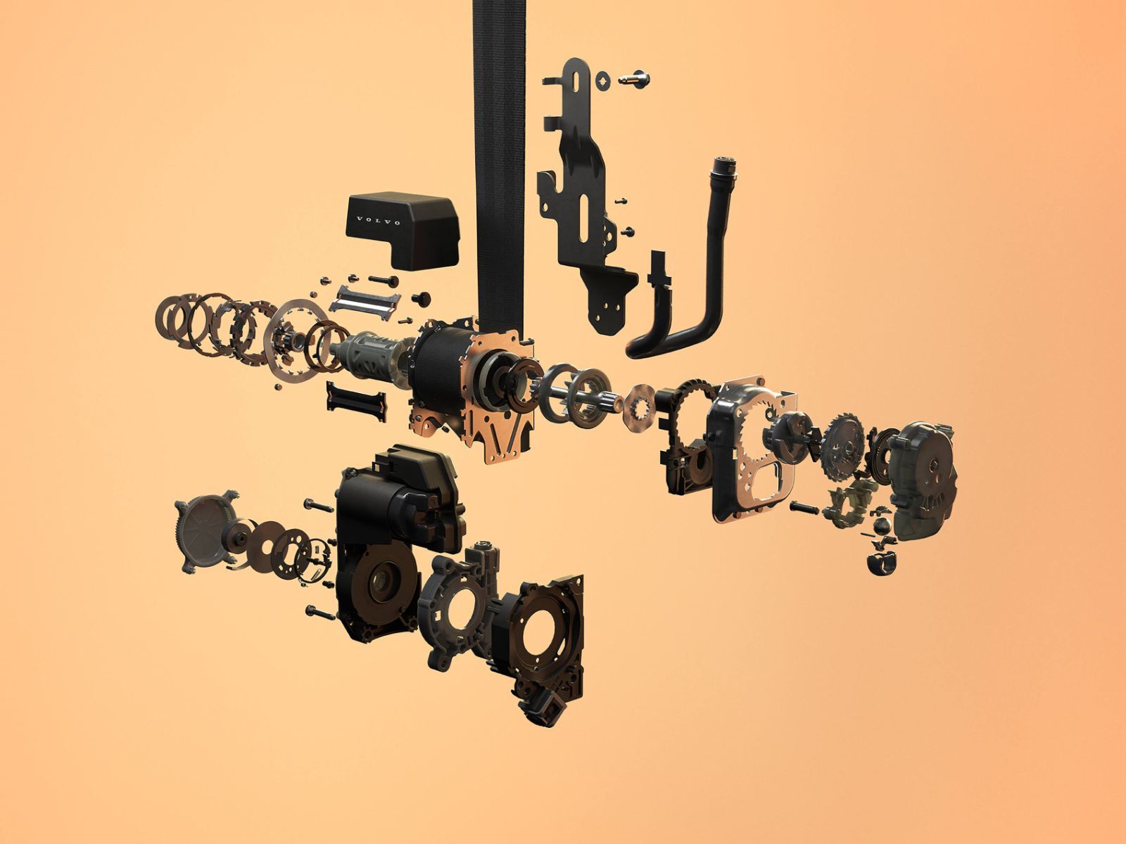 Volvo lancera une nouvelle ceinture de sécurité adaptative avec l’EX60 2026