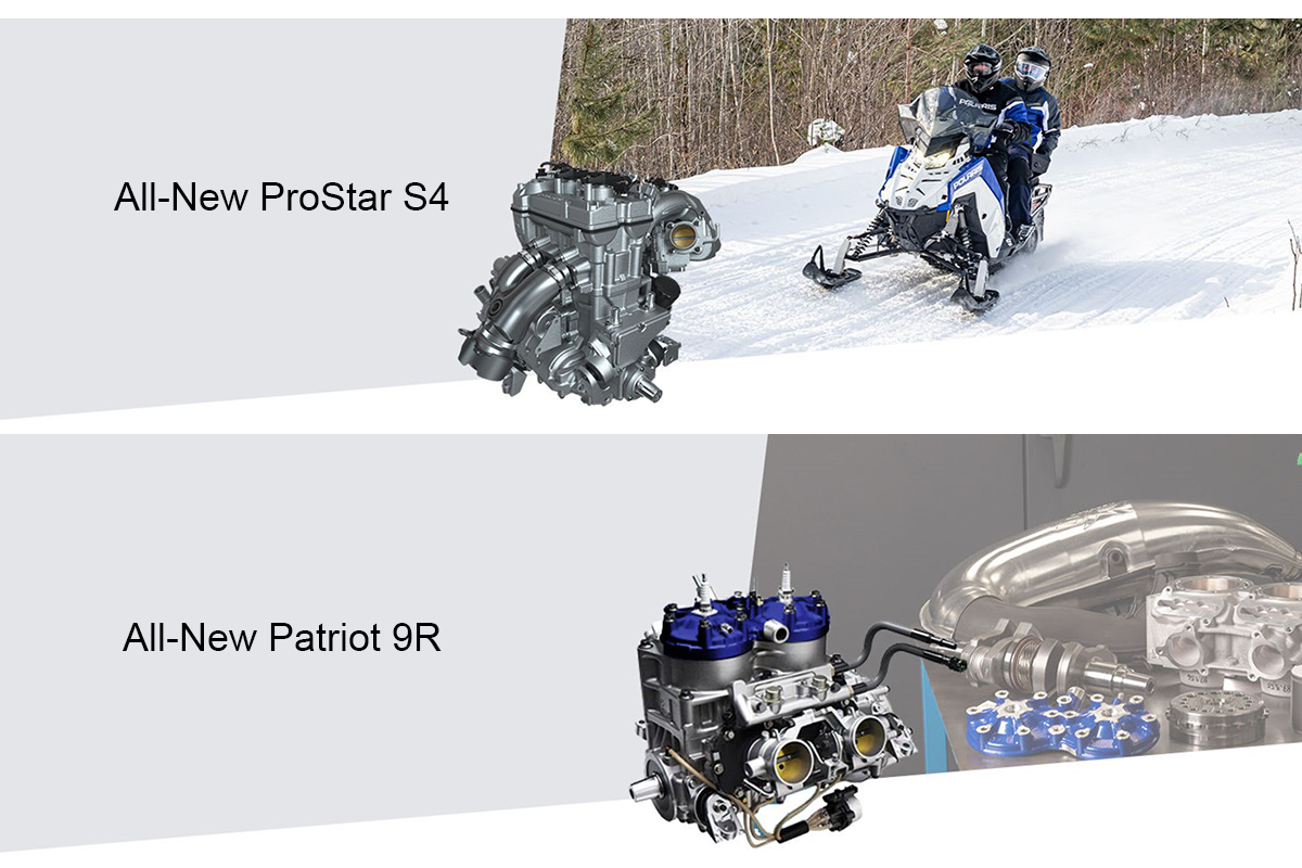 Polaris apporte d'importantes améliorations au groupe motopropulseur de sa gamme de motoneiges 2023