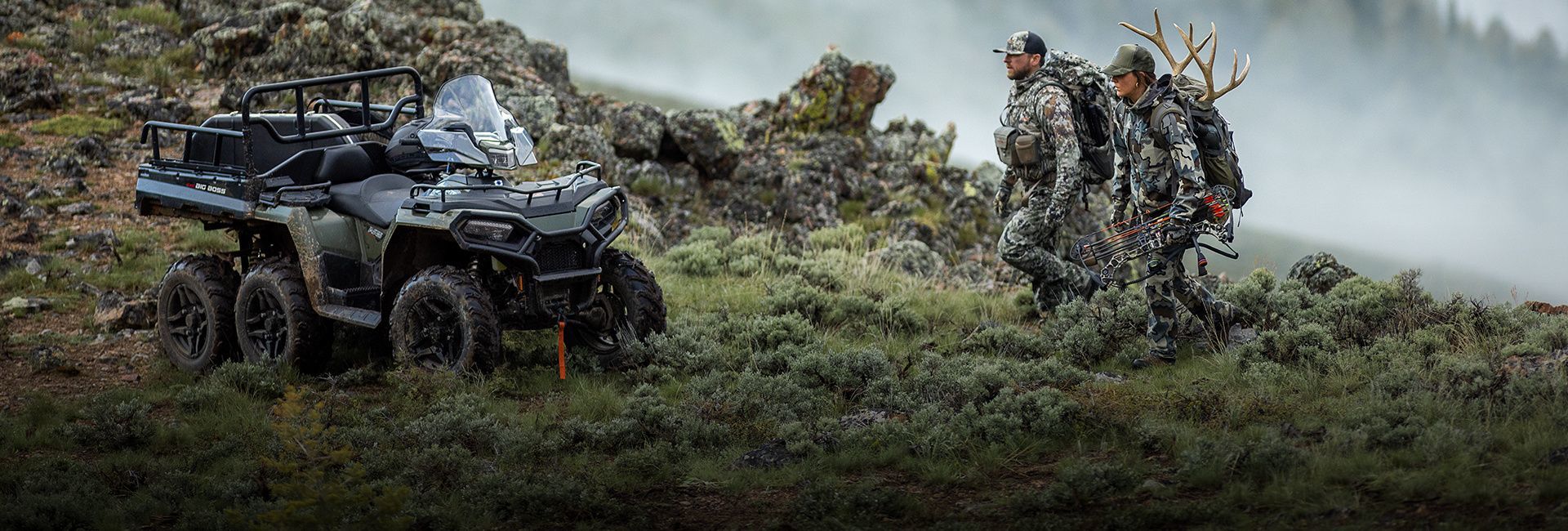 Six roues, une mission : le Sportsman 6×6 570, le VTT utilitaire ultime