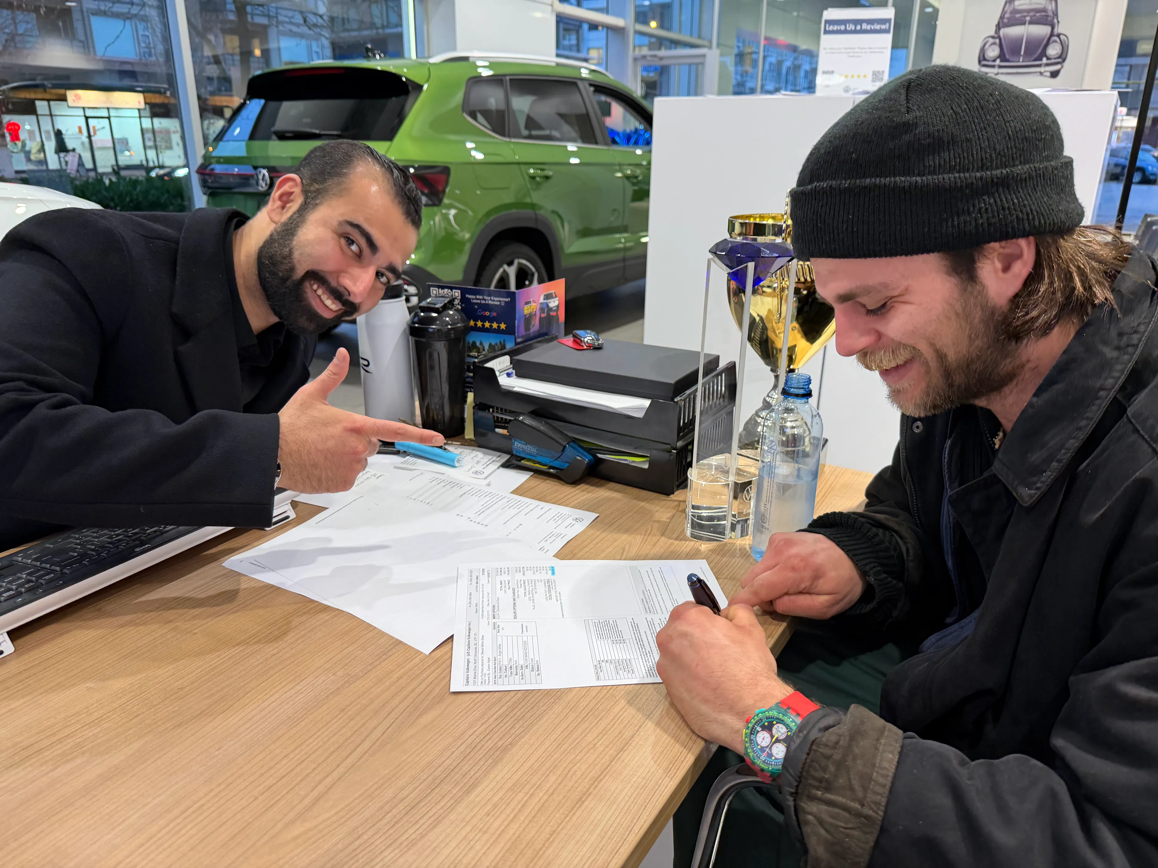 Had a great experience with Capilano Volkswagen