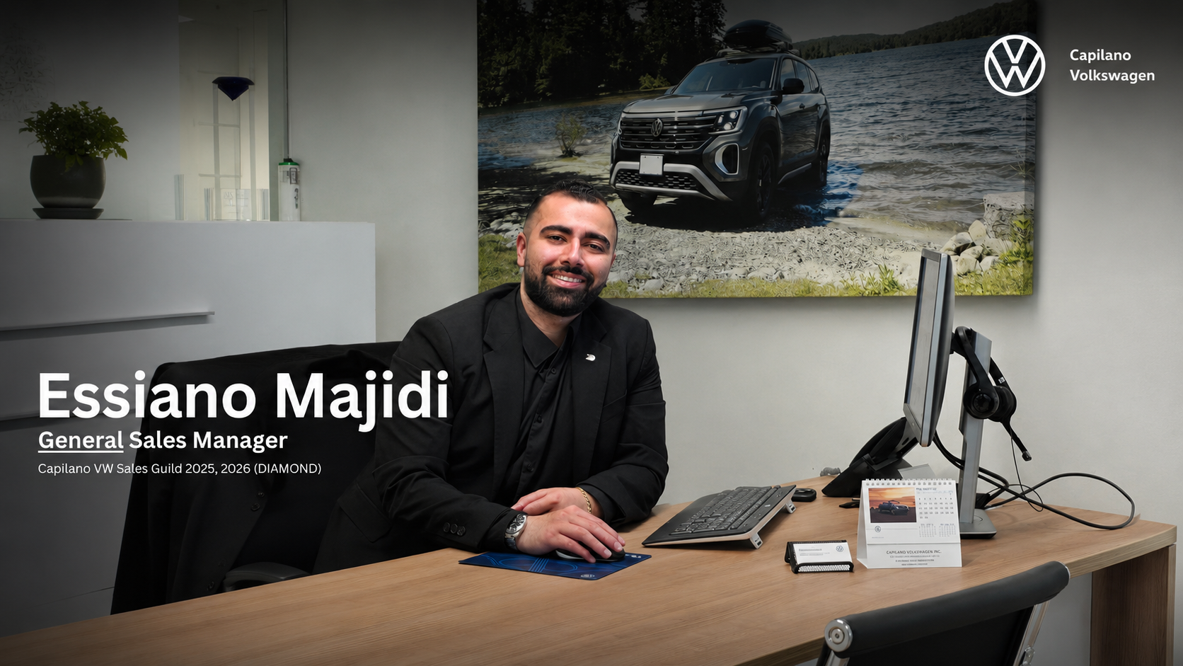 Essiano Majidi Promoted to General Sales Manager
