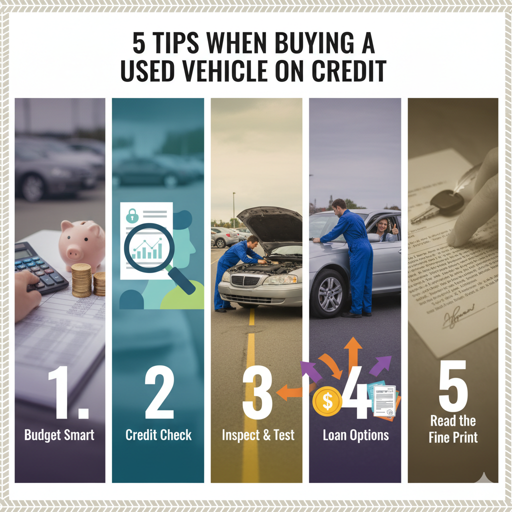 5 Tips When Buying a Used Vehicle on Credit