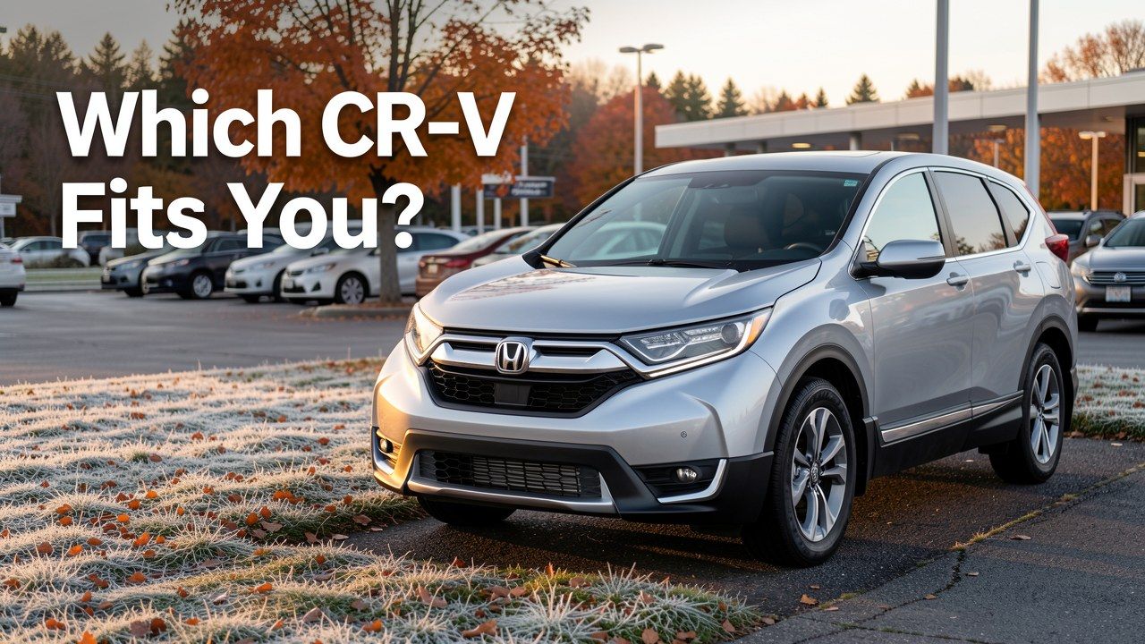 Honda CR-V Trims Explained: LX vs Sport vs EX-L vs Touring