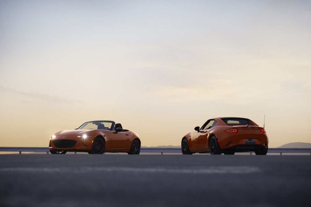 The Very Rare 2019 Mazda MX-5 30th Anniversary Edition Is All About Racing Orange