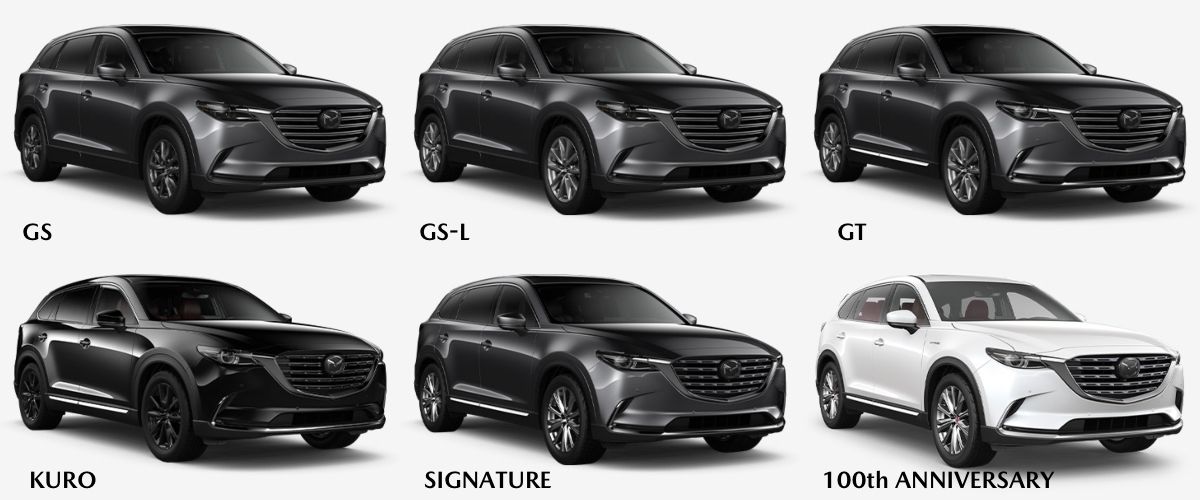 Centennial Mazda This Is The Entire 2021 Mazda CX9 Lineup In Canada