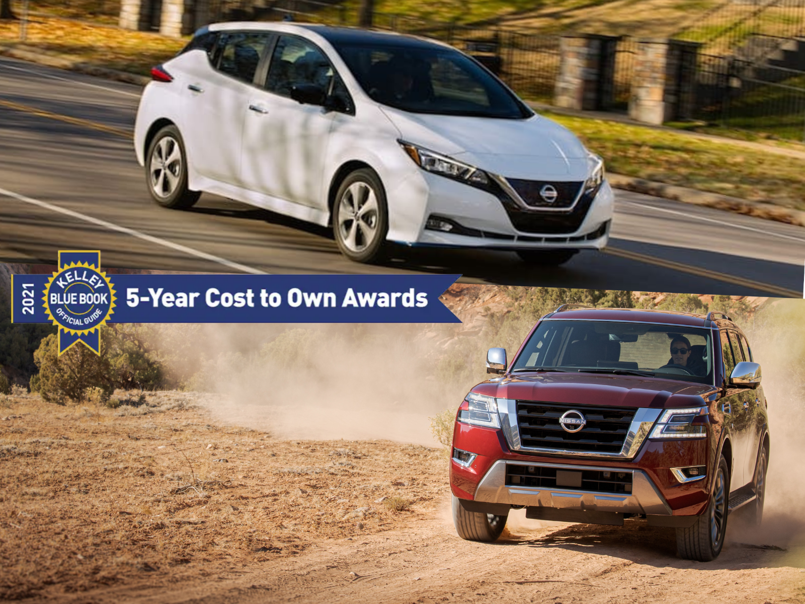 Built To Last: 2021 Nissan LEAF And Armada Take Home Top Honours From Kelley Blue Book