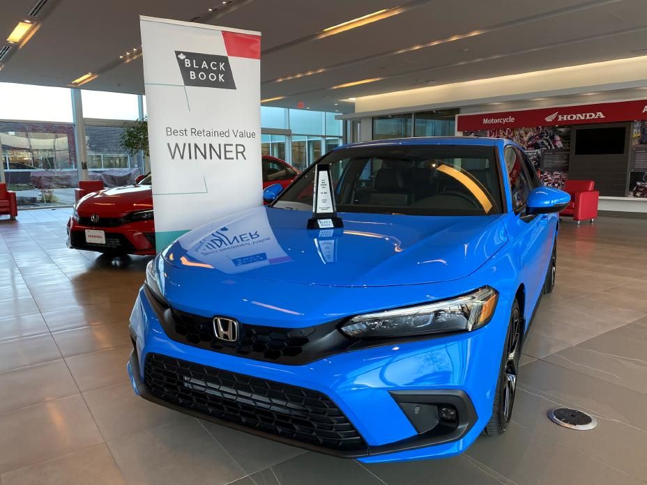 Centennial Honda in Summerside Canadian Black Book Says 2021's Best