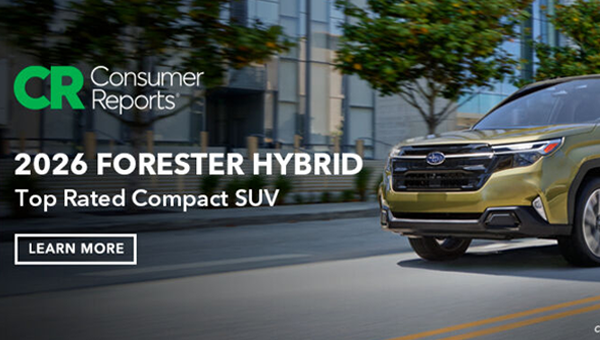 2026  Forester Hybrid Top Rated Compact SUV