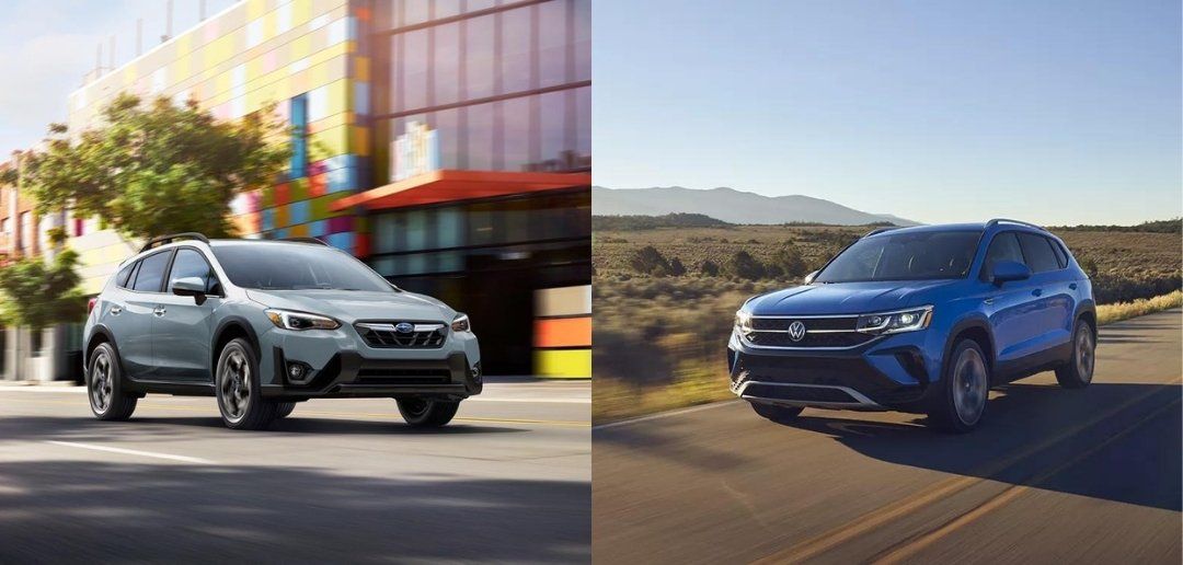 Crosstrek 2021 vs VW Taos 2022 HautRichelieu Volkswagen