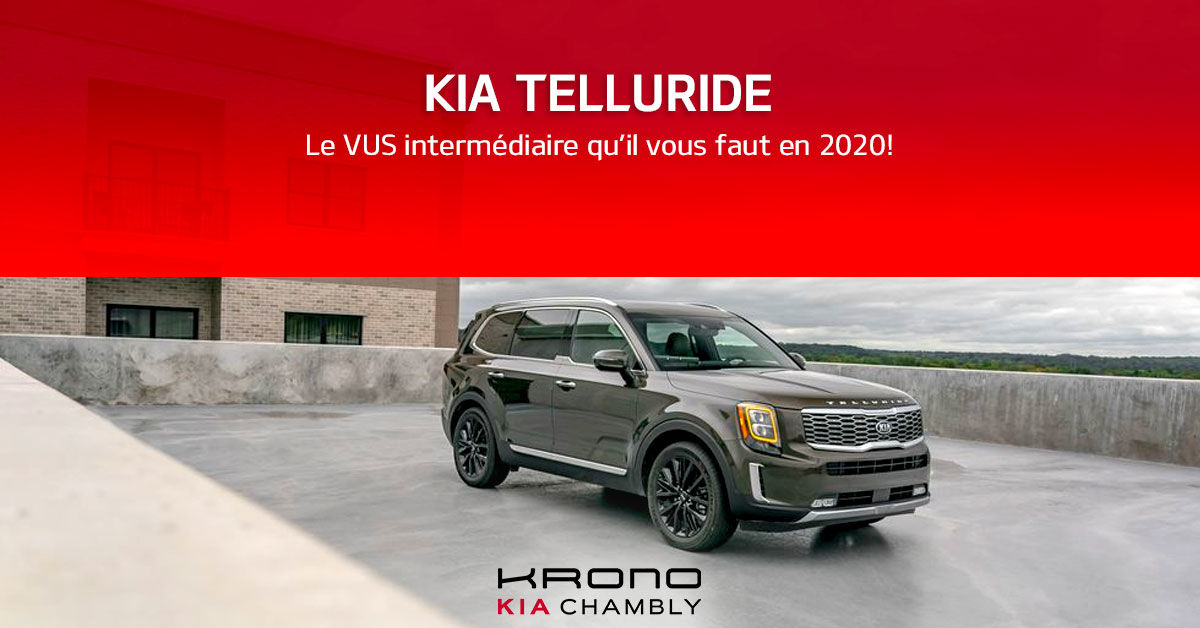 Véhicule mondial de l’année 2020 : Kia Telluride