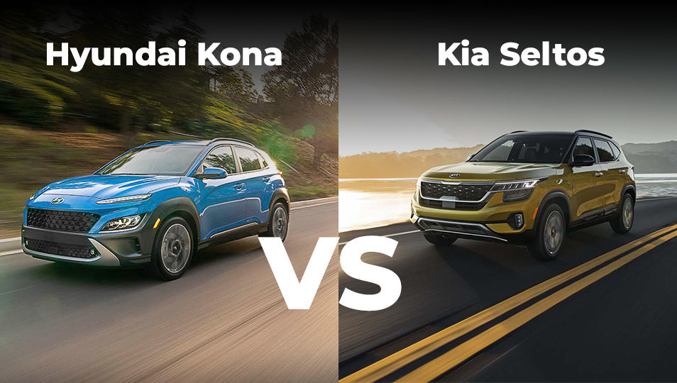 Hyundai Kona vs Kia Seltos Kia Chambly