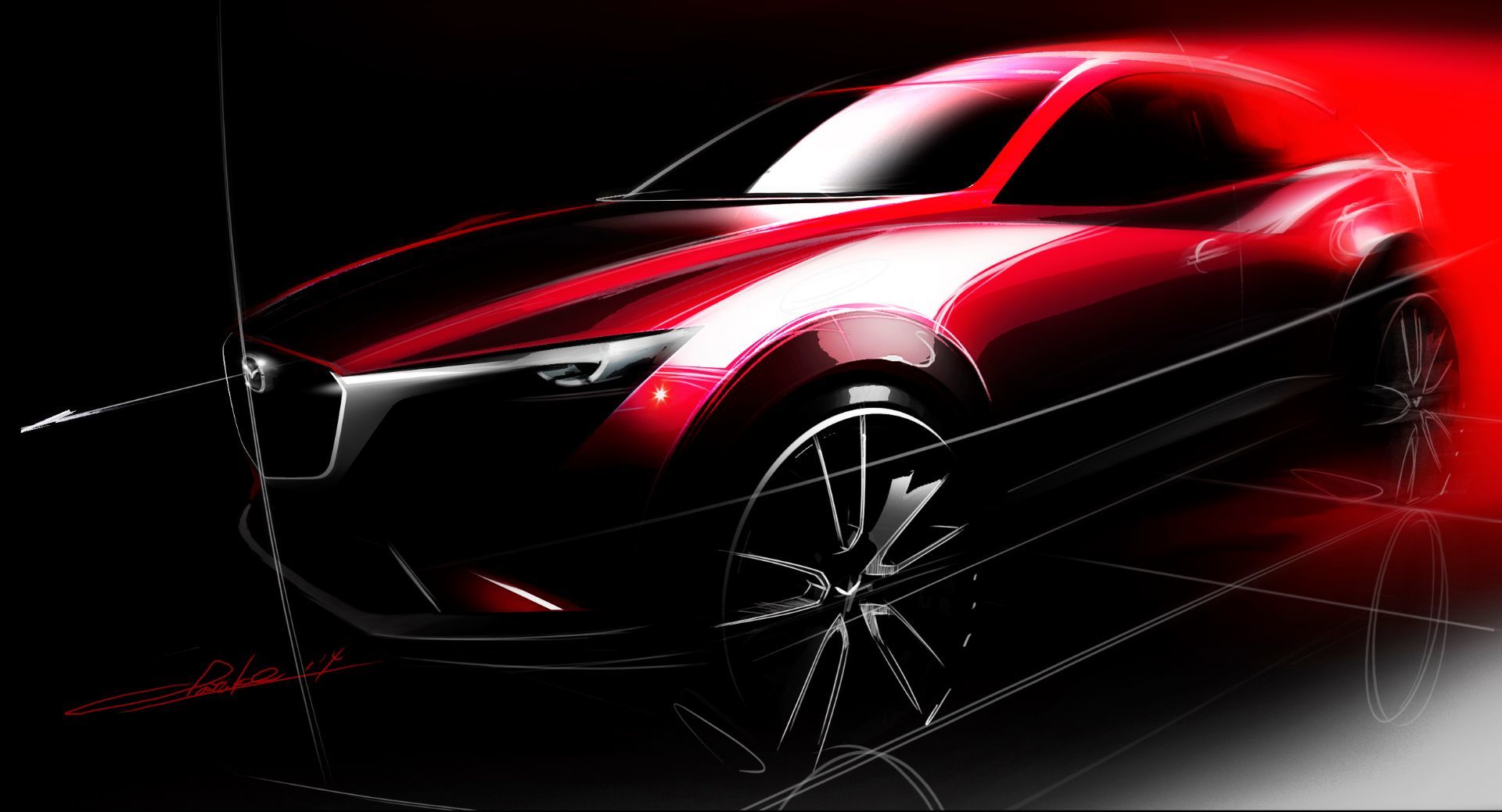 Mazda continu sa percée avec le CX-3 à Los Angeles