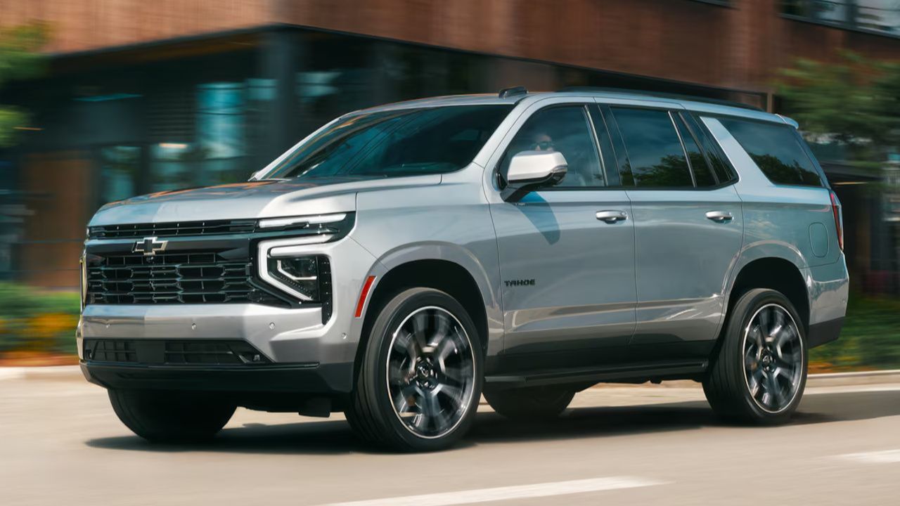 front side view of a 2026 Chevrolet Tahoe