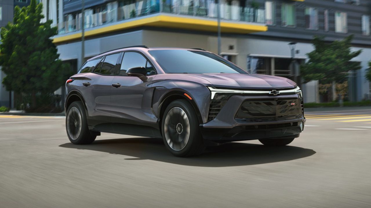 front side view of a 2026 Chevrolet Blazer EV