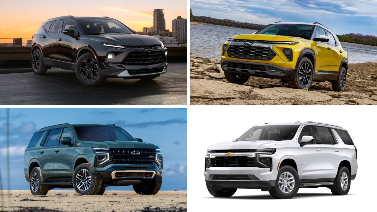 All 2024 ‒ 2026 Chevrolet SUV Models