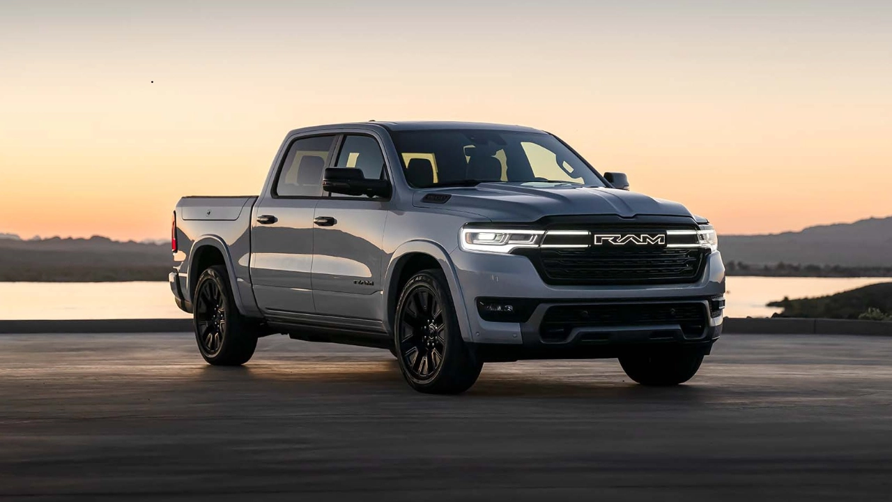 Front view of the 2027 RAM 1500 truck