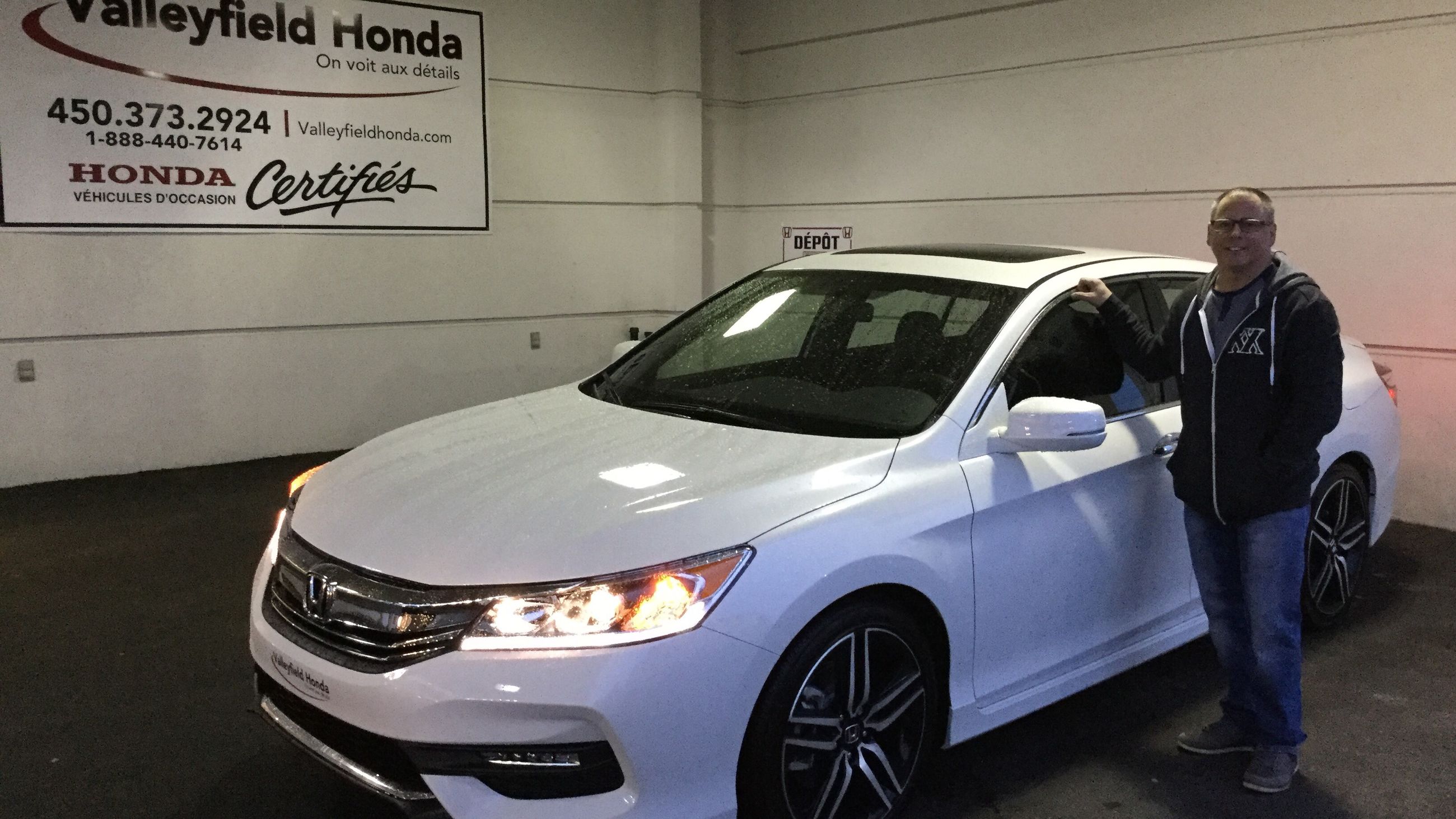 Experience at Valleyfield Honda