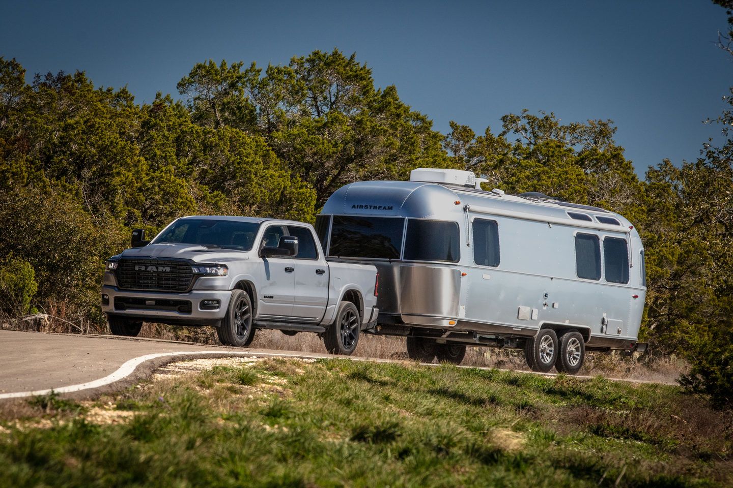 How the 2026 Ram 1500's Trailer Reverse Steering Control Makes Backing Up Your Snowmobile Trailer Effortless