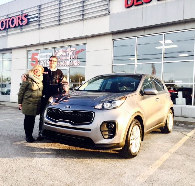 Jocelyn Desroches says in Mirabel Kia Des Laurentides