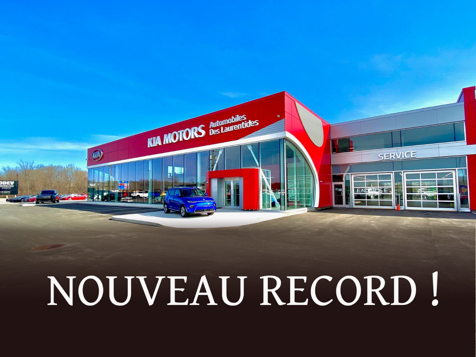 Kia Des Laurentides à Mirabel MEILLEURES VENTES DE TOUS LES TEMPS EN