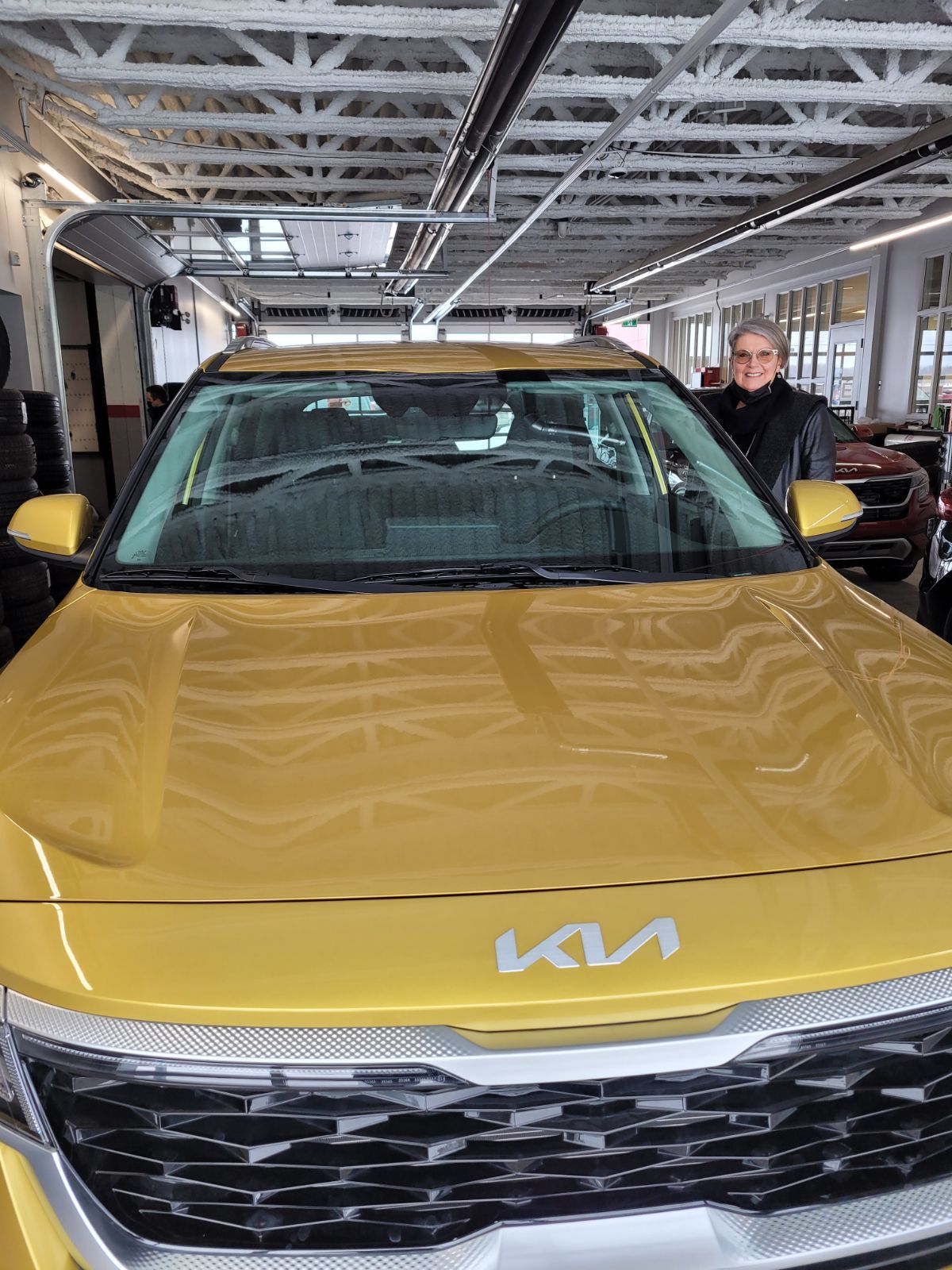 UNE NOUVELLE CLIENTE KIA DE SAINT-JEROME