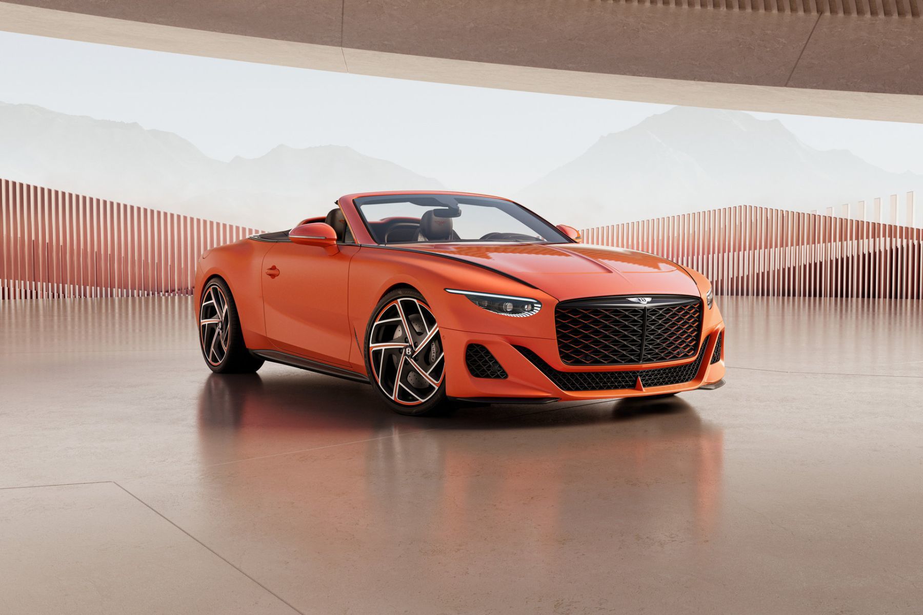 Le summum du luxe personnalisé avec le cabriolet Bentley Batur