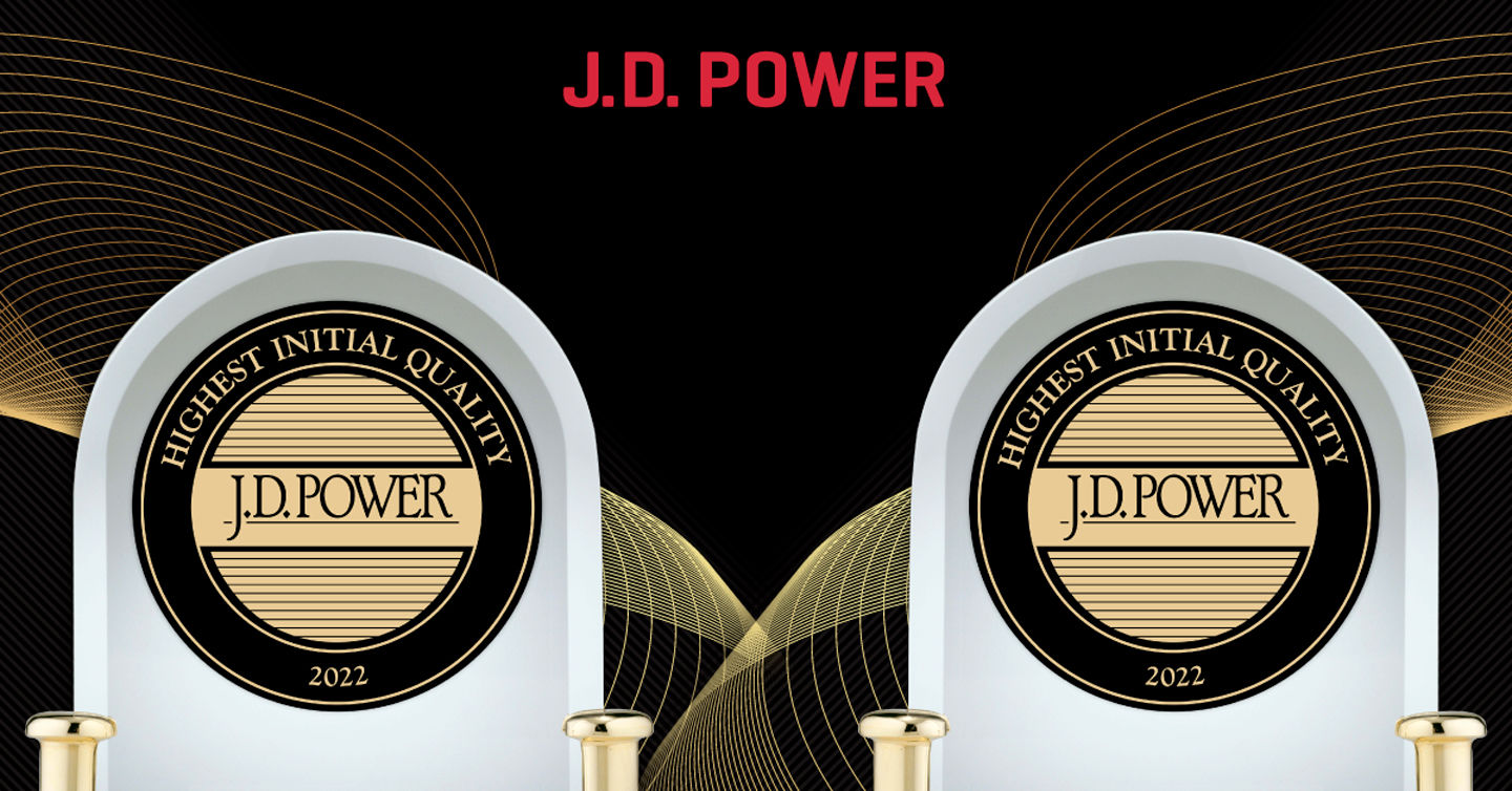 Lexus once again stands out in the J.D. Power Initial Quality Study