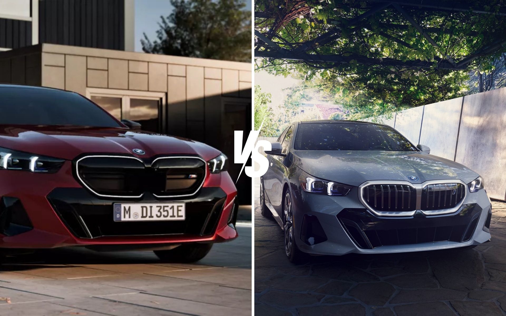 BMW i5 vs. BMW i5 M60