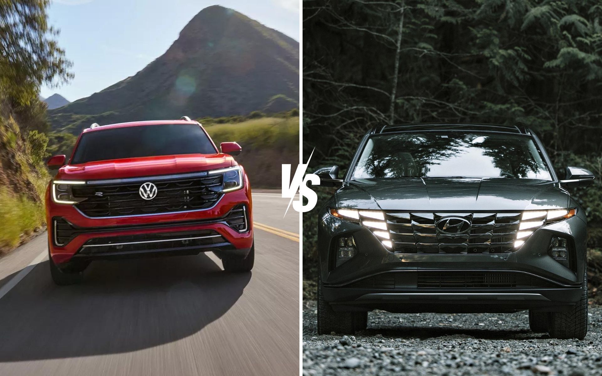 Volkswagen Atlas 2024 vs Hyundai Tucson 2024