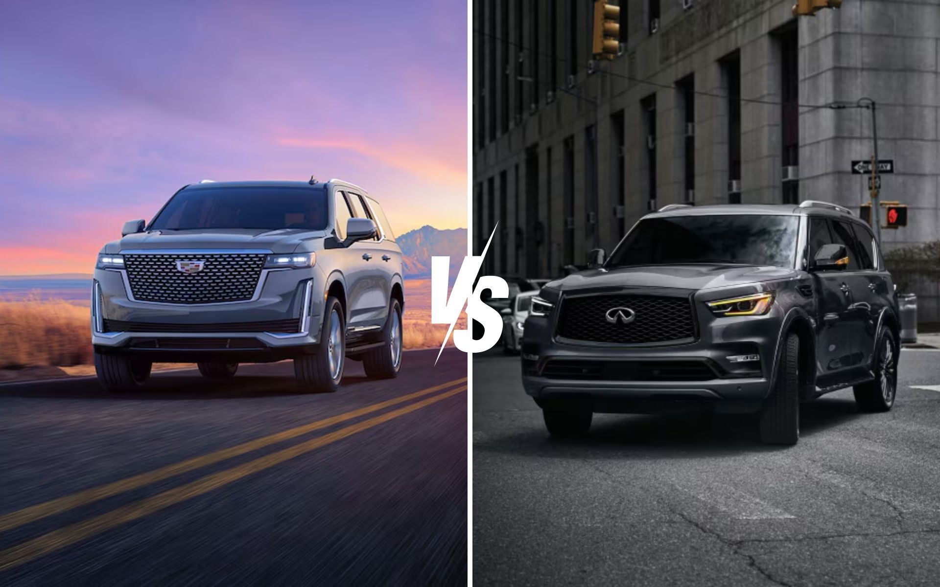 Cadillac Escalade 2024 ou Infiniti QX80 ? | Cadillac à Montréal