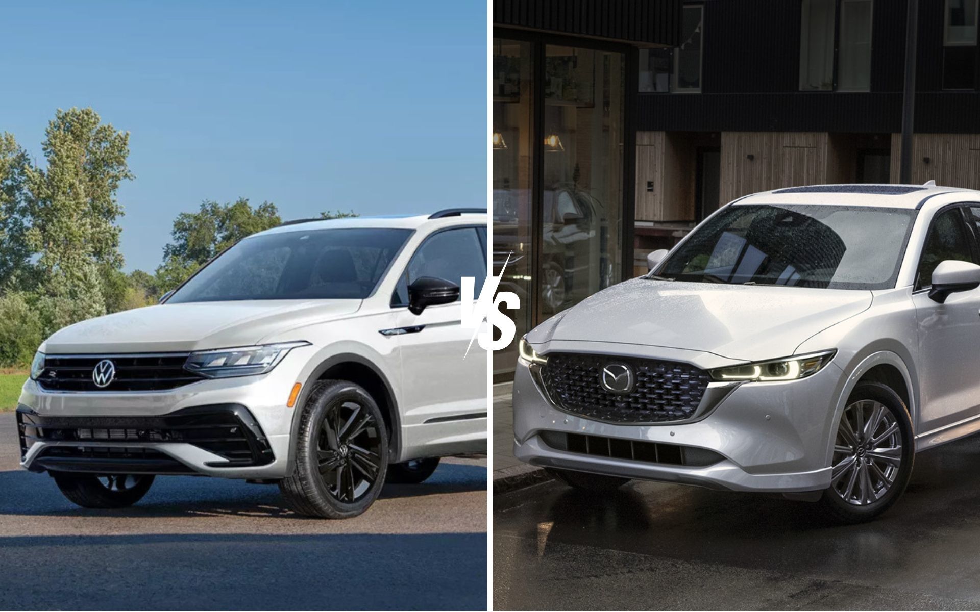 Comparatif entre le Volkswagen Tiguan 2024 et le Mazda CX-5