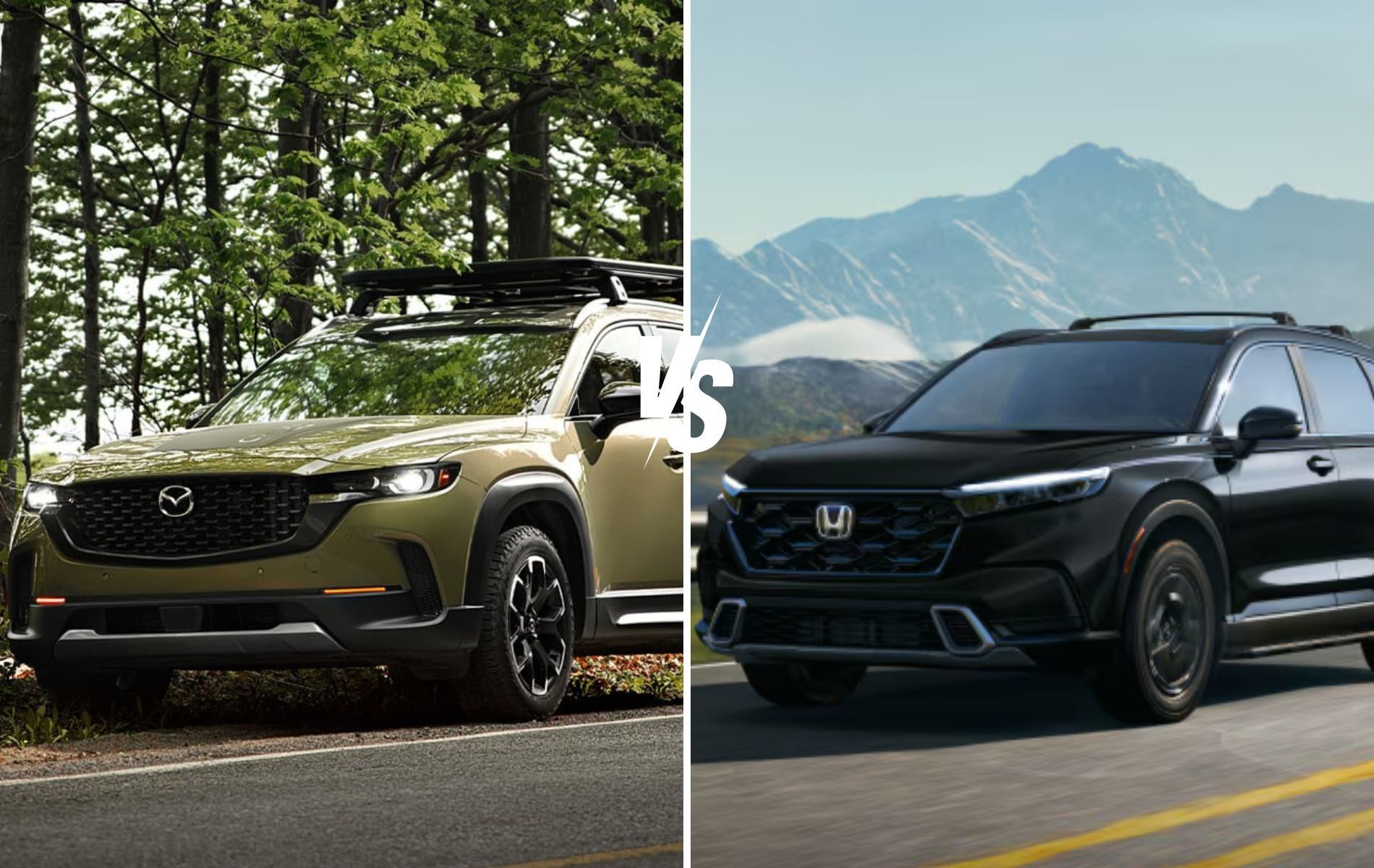 2024 Mazda CX-50 vs. 2024 Honda CR-V: A Detailed Comparison