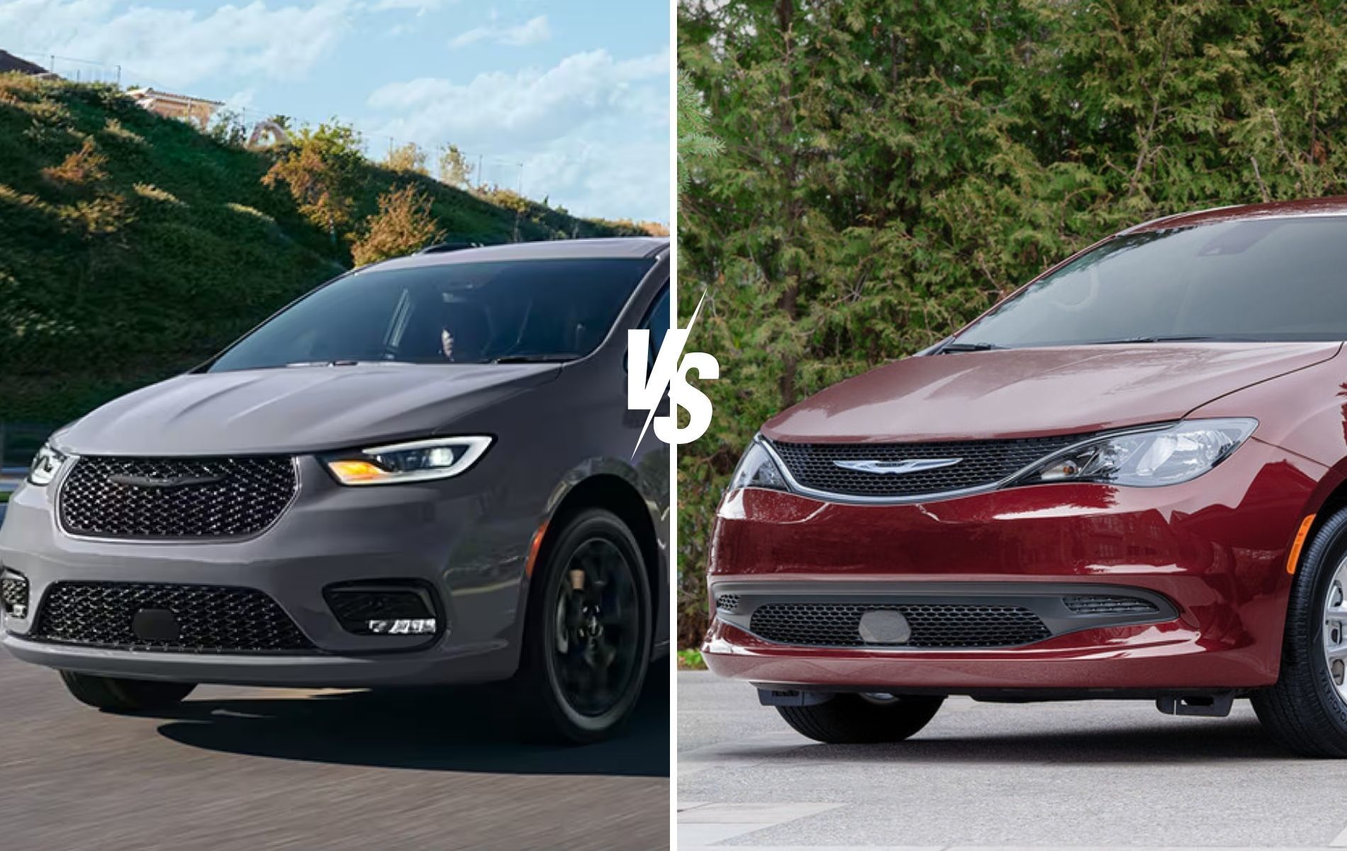 The Battle of the Minivans: 2024 Chrysler Pacifica vs. 2024 Chrysler Grand Caravan