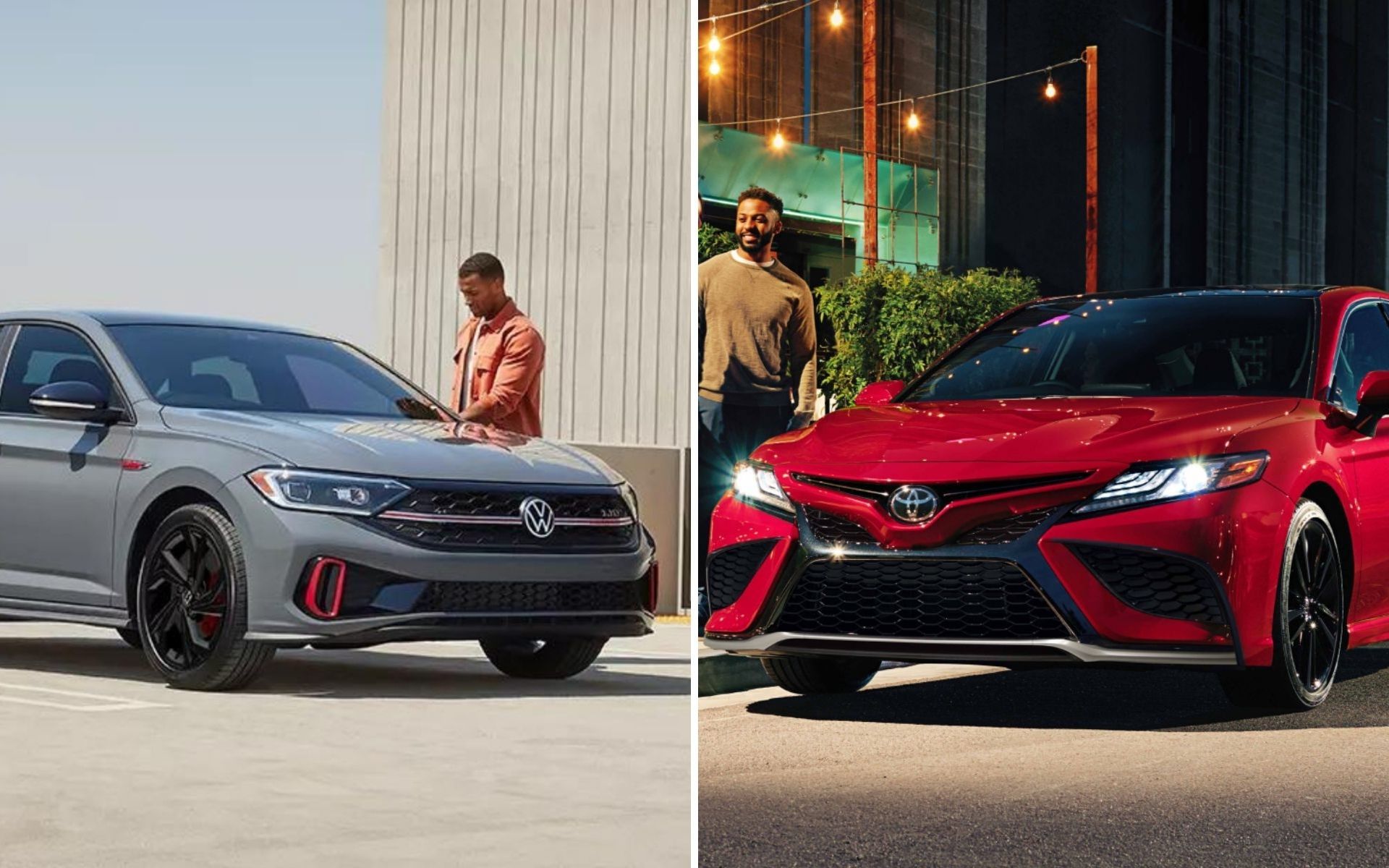 Comparaison entre la Volkswagen Jetta GLI 2024 et la Toyota Camry 2024