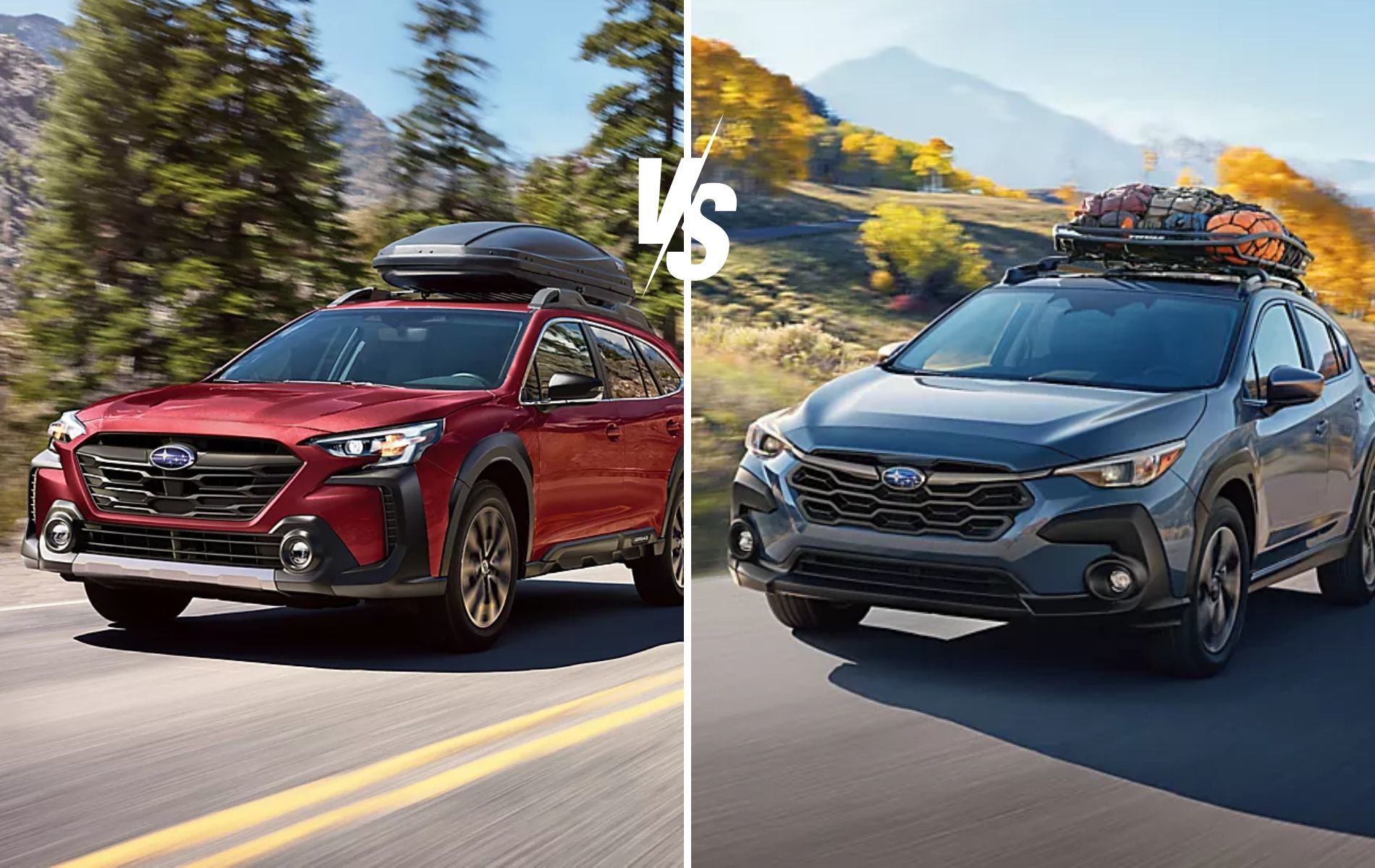 Quelles différences entre le Subaru Outback et la Subaru Crosstrek 2024 ?