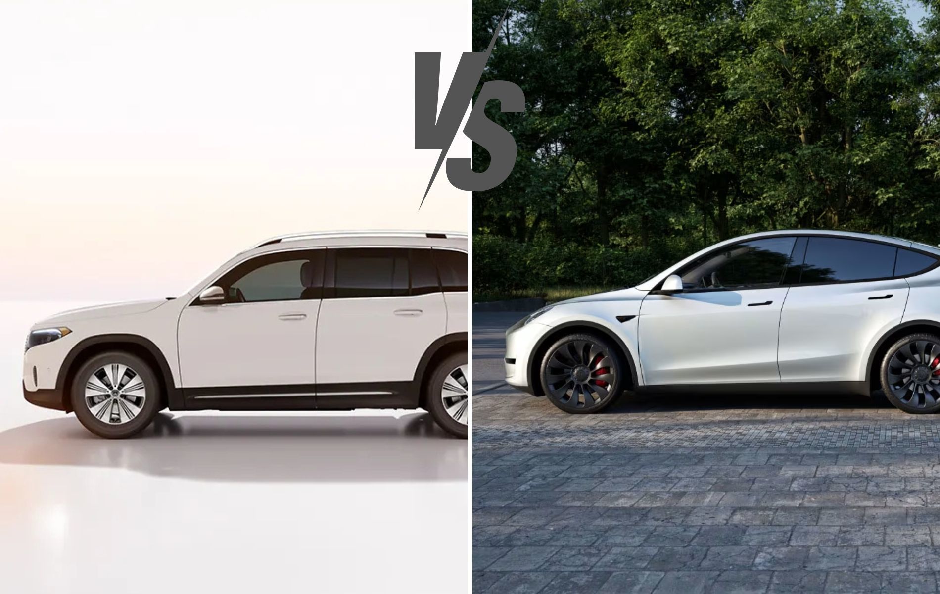 EQB SUV vs Tesla Model Y: Electric SUV Comparison | Mercedes-Be