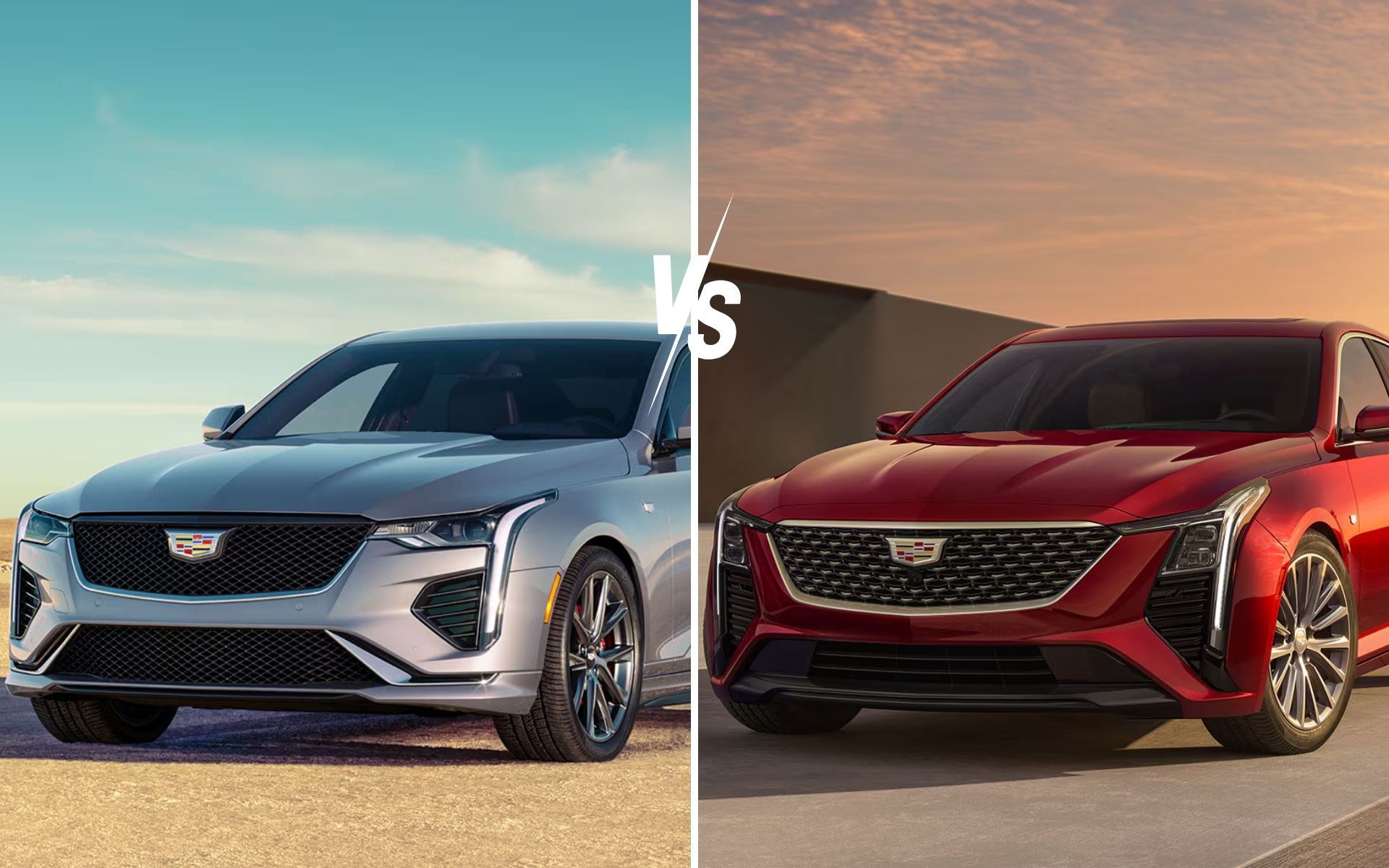 2025 Cadillac CT4 vs. 2025 Cadillac CT5 Review: Side-by-Side Showdown