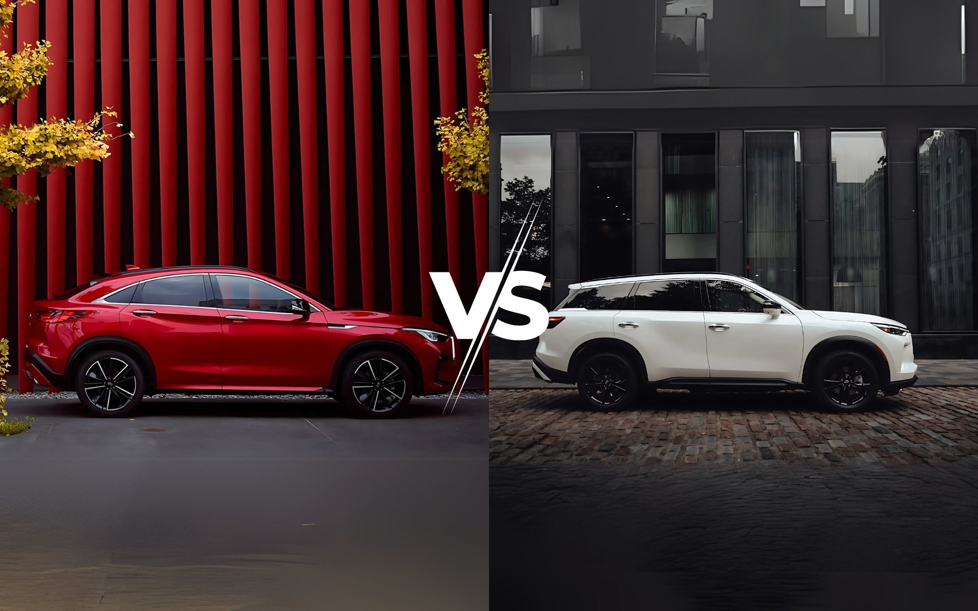 Sculpted for Different Roads: 2025 INFINITI QX55 vs QX60
