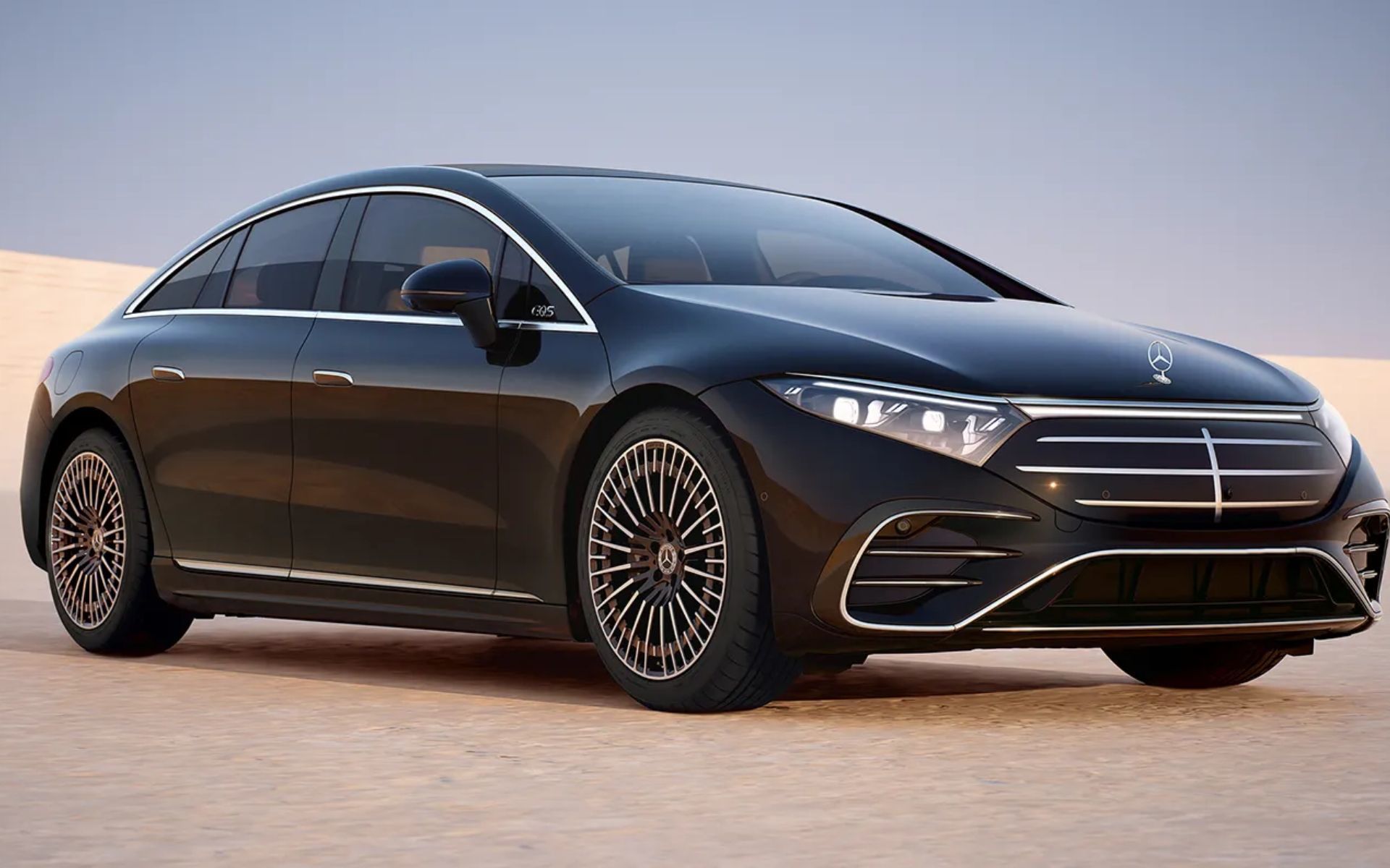 La Mercedes-Benz EQS 2025 : une berline électrique captivante